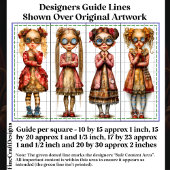 Vier Niedliche Steampunk-Girls DV3R-Decoupage Seidenpapier