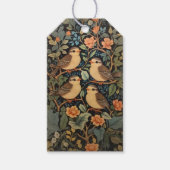 Vier Niedliche Vogelarten Inspiriert Geschenkanhänger (Vorderseite)