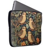 Vier Niedliche Vogelarten Inspiriert Laptopschutzhülle (Vorne Rechts)