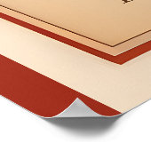 Vier Noble Wahrheiten Buddha Wall Art Poster (Ecke)