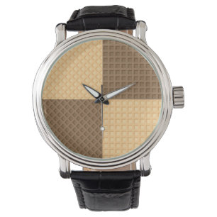 Vier Oblaten Armbanduhr