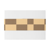 Vier Oblaten Einladungsbanderole (Rückseitenbeispiel)