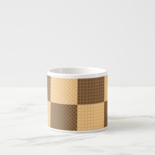 Vier Oblaten Espressotasse (Vorderseite)