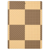 Vier Oblaten Klemmbrett (Rückseite)