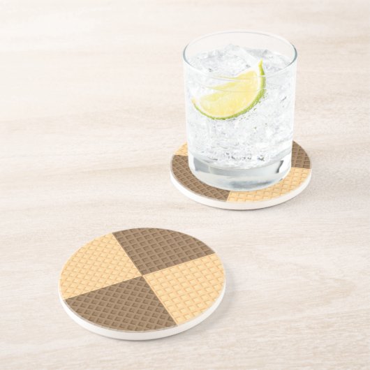 Vier Oblaten Sandstein Untersetzer (Seite)