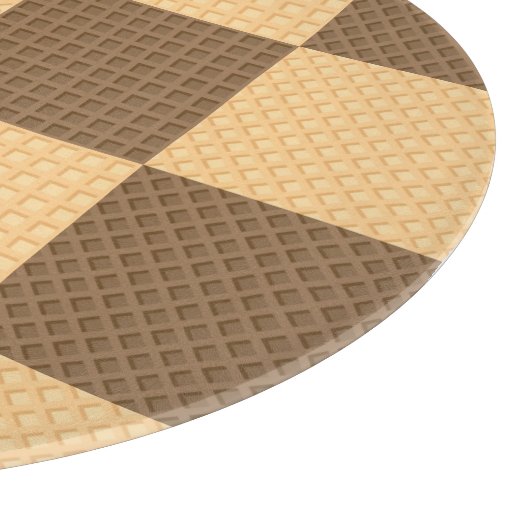 Vier Oblaten Schneidebrett (Ecke)