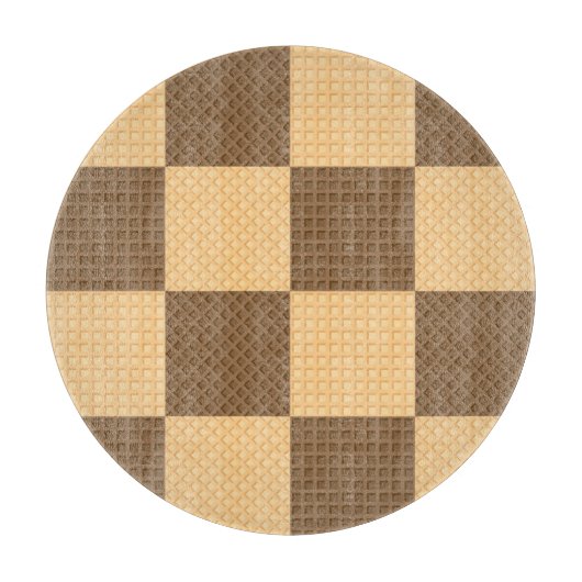 Vier Oblaten Schneidebrett (Vorderseite)