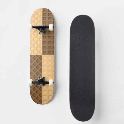 Vier Oblaten Skateboard (Vorderseite)