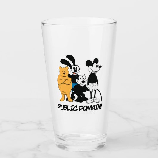 Vier öffentliche Domänen Glas (Vorderseite)