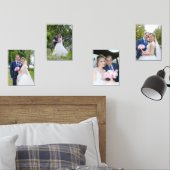 Vier Outdoor-Hochzeit im Herbst 12x18 Foto Bilderwand Sets (Schlafzimmer)
