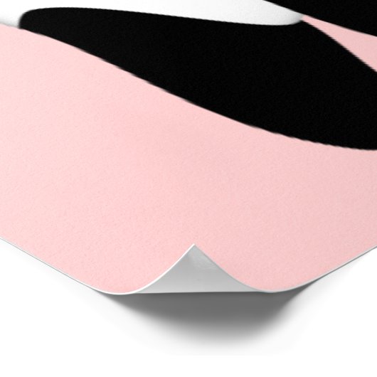 Vier Panda-Bären mit Brille Poster (Ecke)