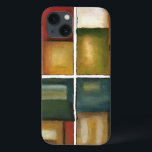 Vier Panelmalereien von Jennifer Goldberger iPhone 13 Hülle<br><div class="desc">Geben Sie das Geschenk von vier Gemälden in einem mit diesem Stück von Jennifer Goldberger. Dieses Gemälde strahlt Wärme aus,  dank der verwendeten Farben und der einfachen Vielfalt der subtilen Veränderungen. Ein großartiges Stück,  um an deiner Wand zu hängen!</div>