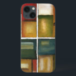 Vier Panelmalereien von Jennifer Goldberger Case-Mate iPhone Hülle<br><div class="desc">Geben Sie das Geschenk von vier Gemälden in einem mit diesem Stück von Jennifer Goldberger. Dieses Gemälde strahlt Wärme aus,  dank der verwendeten Farben und der einfachen Vielfalt der subtilen Veränderungen. Ein großartiges Stück,  um an deiner Wand zu hängen!</div>