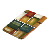 Vier Panelmalereien von Jennifer Goldberger Magnet (Linke Seite)