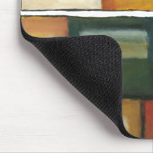 Vier Panelmalereien von Jennifer Goldberger Mousepad (Ecke)