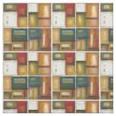 Vier Panelmalereien von Jennifer Goldberger Stoff (Muster)