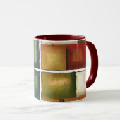 Vier Panelmalereien von Jennifer Goldberger Tasse (VorderseiteRechts)