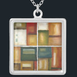 Vier Panelmalereien von Jennifer Goldberger Versilberte Kette<br><div class="desc">Geben Sie das Geschenk von vier Gemälden in einem mit diesem Stück von Jennifer Goldberger. Dieses Gemälde strahlt Wärme aus,  dank der verwendeten Farben und der einfachen Vielfalt der subtilen Veränderungen. Ein großartiges Stück,  um an deiner Wand zu hängen!</div>