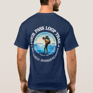 Vier-Pass-Loop-Trail (Hiker C) T-Shirt