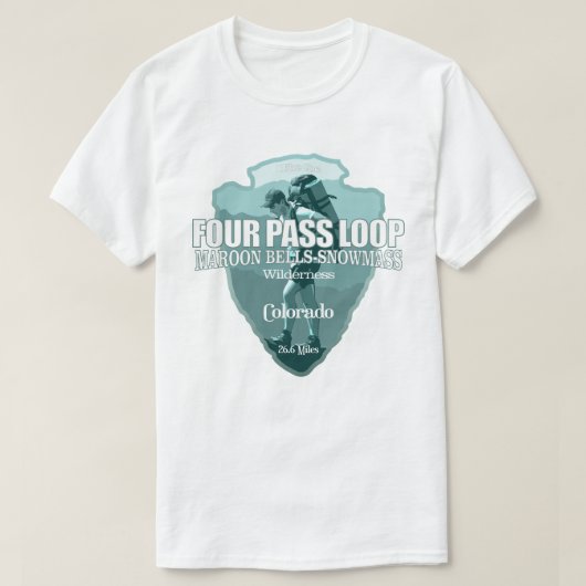 Vier-Pass-Schleife (arrowhead T) T-Shirt (Design vorne)