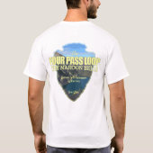 Vier-Pass-Schleife (Pfeilspitzen) T-Shirt (Rückseite)