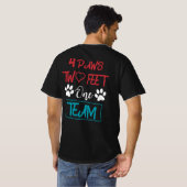 Vier Paws 2,5 m Teamapparel T-Shirt (Schwarz voll)