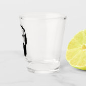 Vier Pferde - KV Schnapsglas (Rechts)