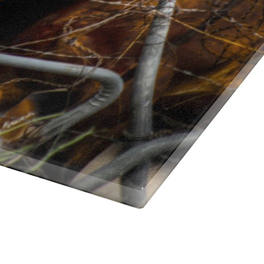 Vier Pferde Schneidebrett (Ecke)