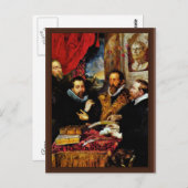 Vier Philosophen aus Verlassen: Sein Bruder Postkarte (Vorne/Hinten)