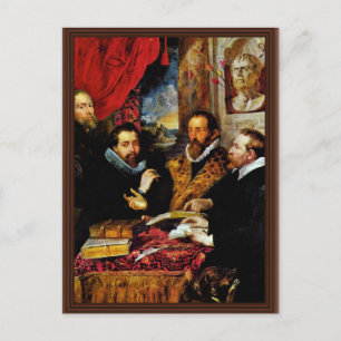 Vier Philosophen aus Verlassen: Sein Bruder Postkarte