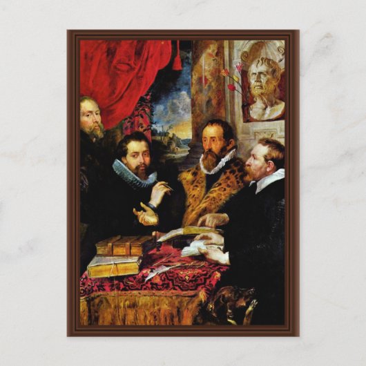 Vier Philosophen aus Verlassen: Sein Bruder Postkarte (Vorderseite)