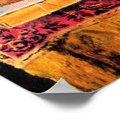 Vier Philosophen von Paul Rubens Poster (Ecke)