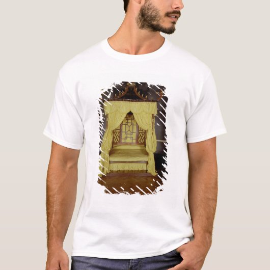 Vier Plakat-Bett, in der chinesischen Art, 1750s T-Shirt (Vorderseite)