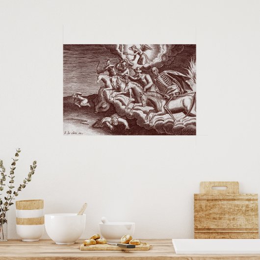 Vier Plakate der Apokalypse (Küche)