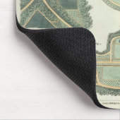 Vier Pläne für Gemüsegärten, 'von den Andeutungen Mousepad (Ecke)