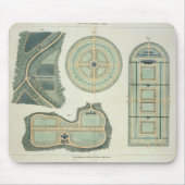 Vier Pläne für Gemüsegärten, 'von den Andeutungen Mousepad (Vorne)