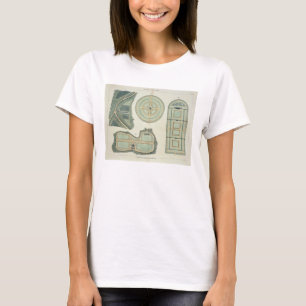 Vier Pläne für Küchengärten, von "Hints on the the T-Shirt