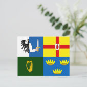 Vier Provinzen Irland, Irak-Flagge Postkarte (Stehend Vorderseite)