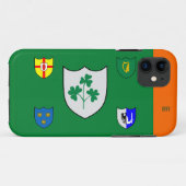Vier Provinzen Irlands und Kleeblatt iPhone 5 Case-Mate iPhone Hülle (Rückseite (Horizontal))