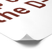 Vier Prozent der Strände der Normandie - Geschicht Poster (Ecke)