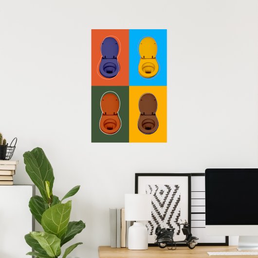 VIER PUNKTE POSTER (Heimbüro)