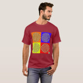 Vier Quadrat-T - Shirt (Vorne ganz)