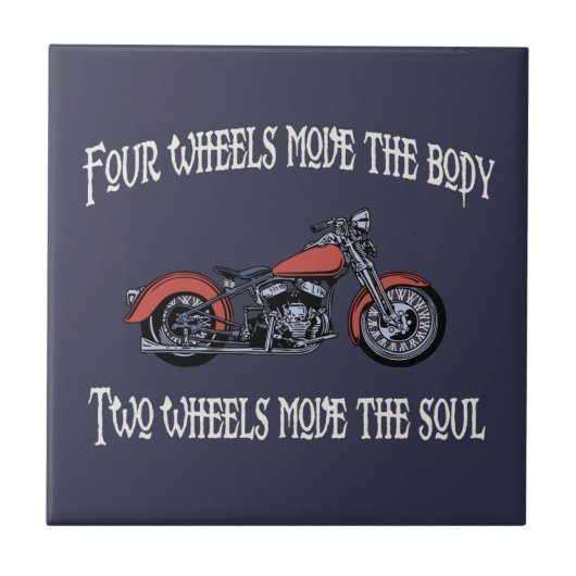 Vier Rad-Bewegung 717 Fliese (Vorderseite)