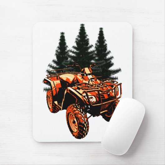 Vier-Rad-Mousepad Mousepad (Mit Mouse)