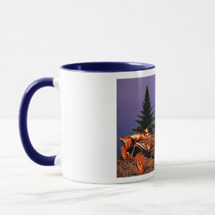 Vier-Rad-Tasse Tasse