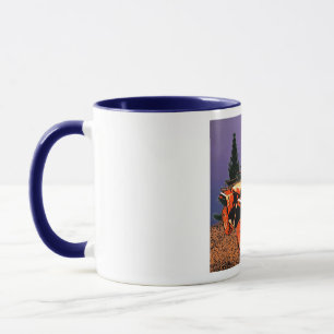 Vier-Rad-Tasse Tasse