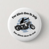 Vier Räder III Button (Vorderseite)