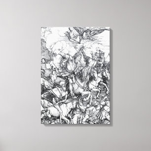 Vier Reiter der Apokalypse - Albrecht Durer Leinwanddruck