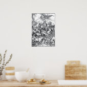 Vier Reiter der Apokalypse - Albrecht Durer Poster (Küche)