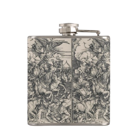 Vier Reiter der Apokalypse durch Durer Flachmann (Rückseite)